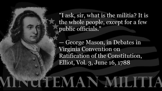 What is the Militia ? - Minuteman Militia