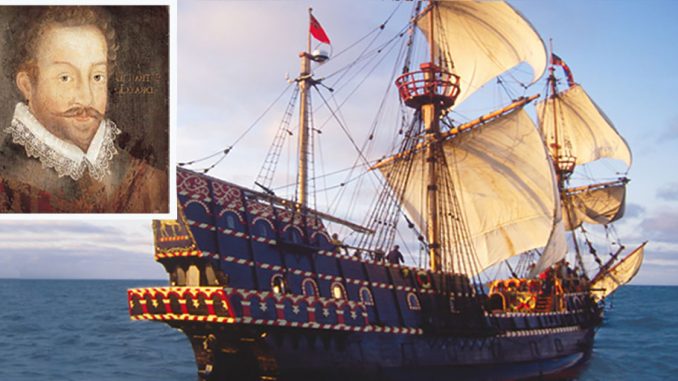 Sir Francis Drake and the Golden Hind