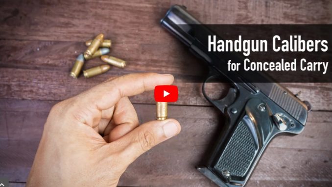 Handgun Calibers