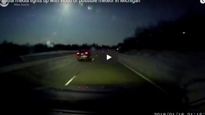 Meteor over Michigan