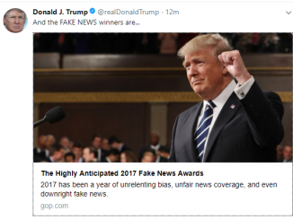 Fake news awards