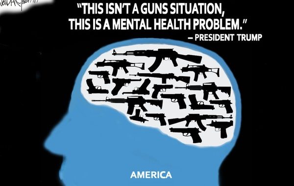 Mental health issue not gun issue
