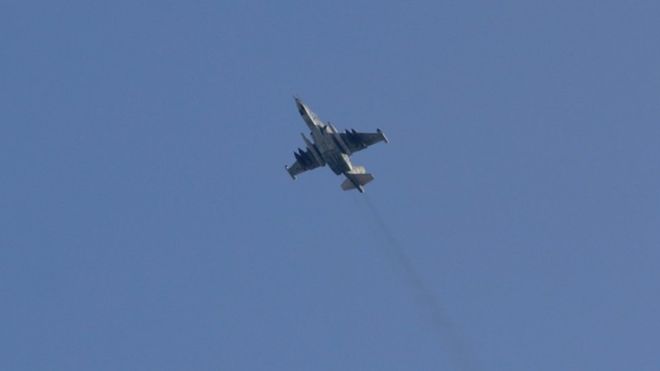 Russian Jet Shot down