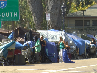 California tent city